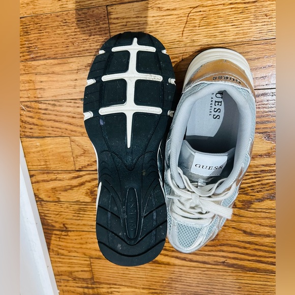 GUESS Silver Sneakers - Picture 6 of 9